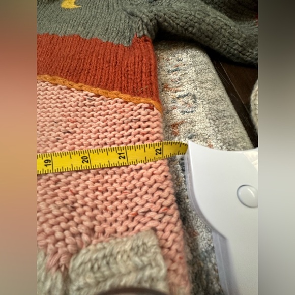 ‼️RARE‼️🎸Sundance🎸🔥NWT🔥Desert Evening Multicolor Button-Up Collared Cardigan - Picture 14 of 14